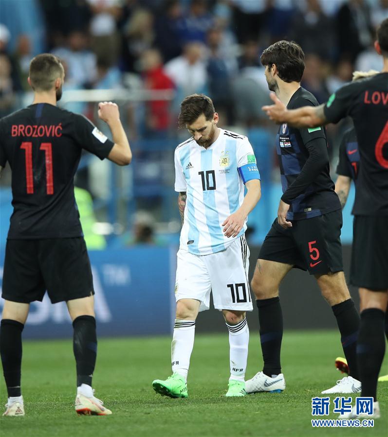 （世界杯）（28）足球——D组：克罗地亚队击败阿根廷队