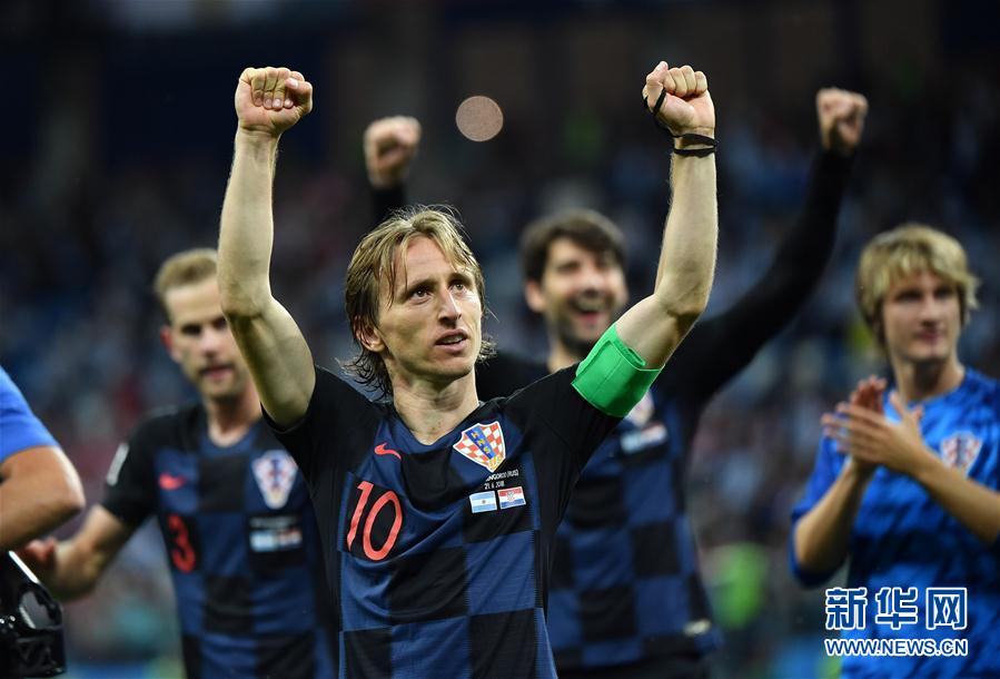 （世界杯）（2）足球——D组：克罗地亚队击败阿根廷队