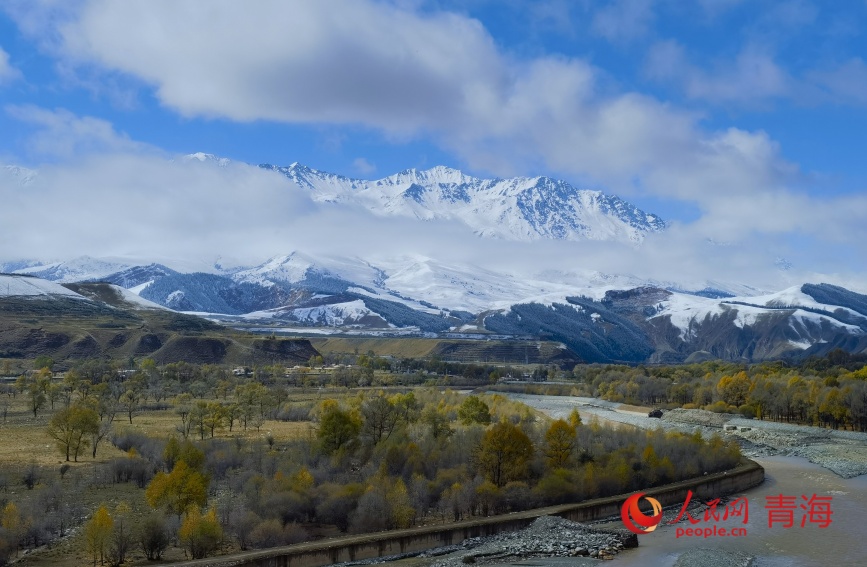 祁连秋色。人民网记者 甘海琼摄