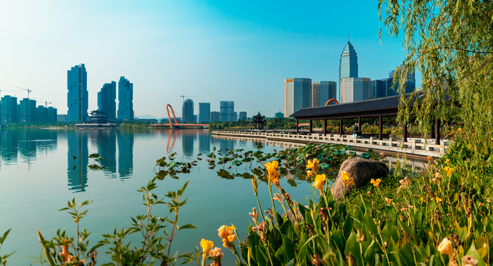 浙江绍兴越城区美丽河湖建设不断推进水乡风貌展新颜